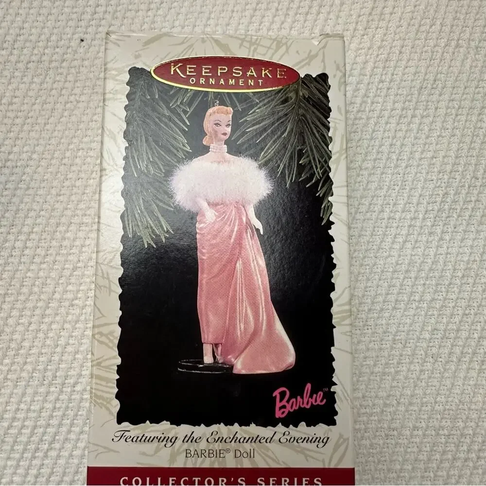 Hallmark Keepsake Ornament ~ Barbie Featuring the Enchanted Evening 1996